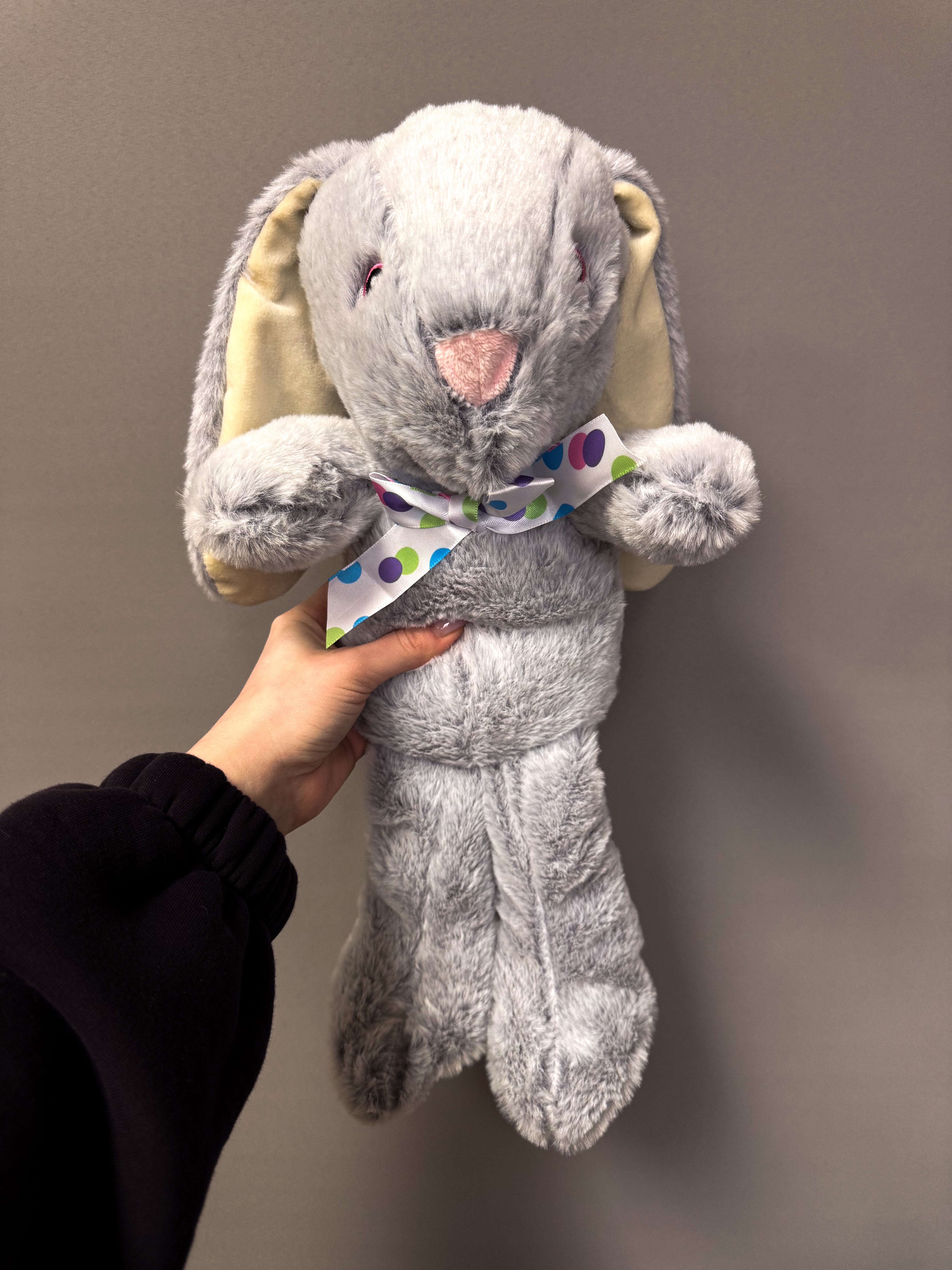 ぬいぐるみ 2021 Christmas [Gray Rabbit] USD Gray Plush Bunny Rabbit Gift | Flower21