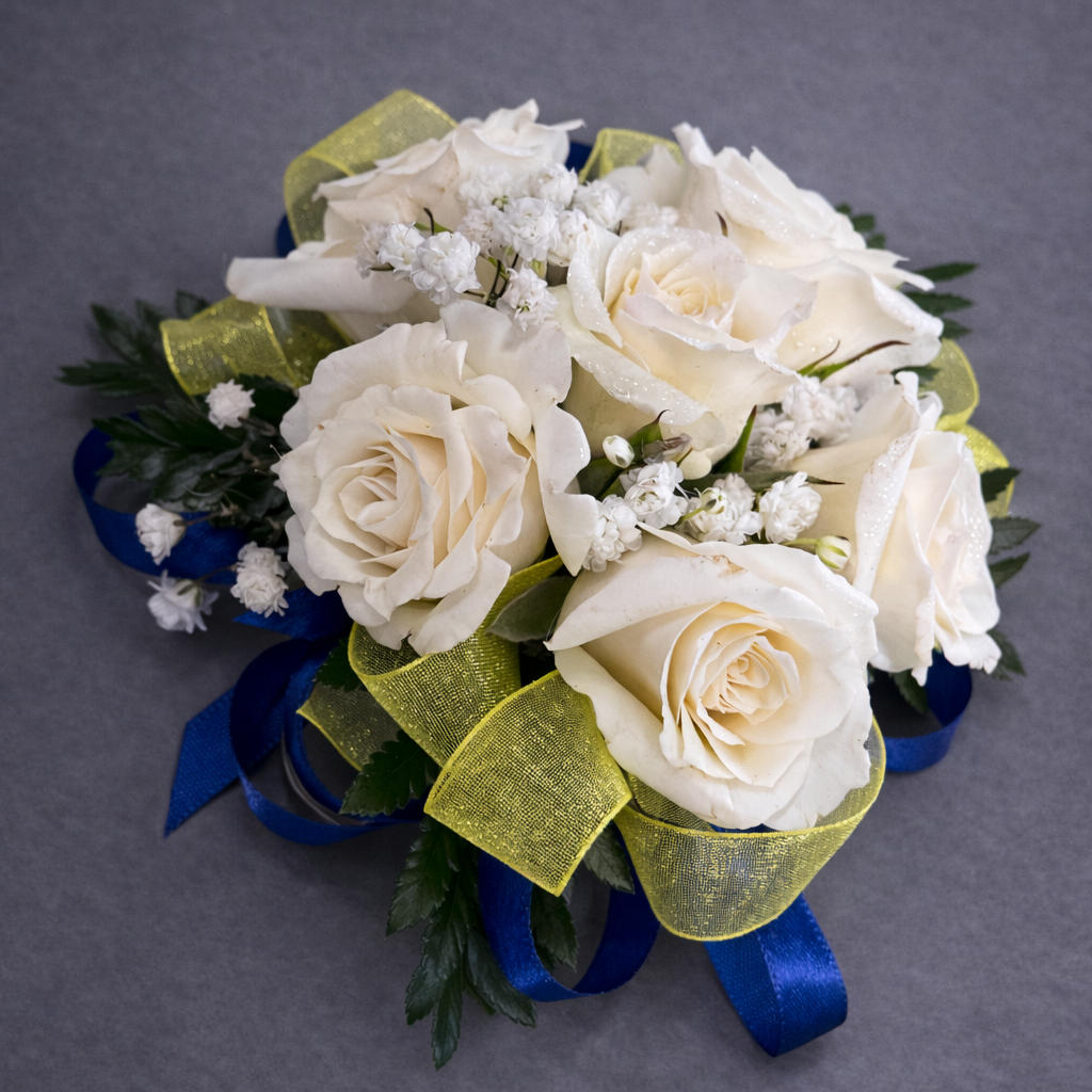 White Rose Corsage