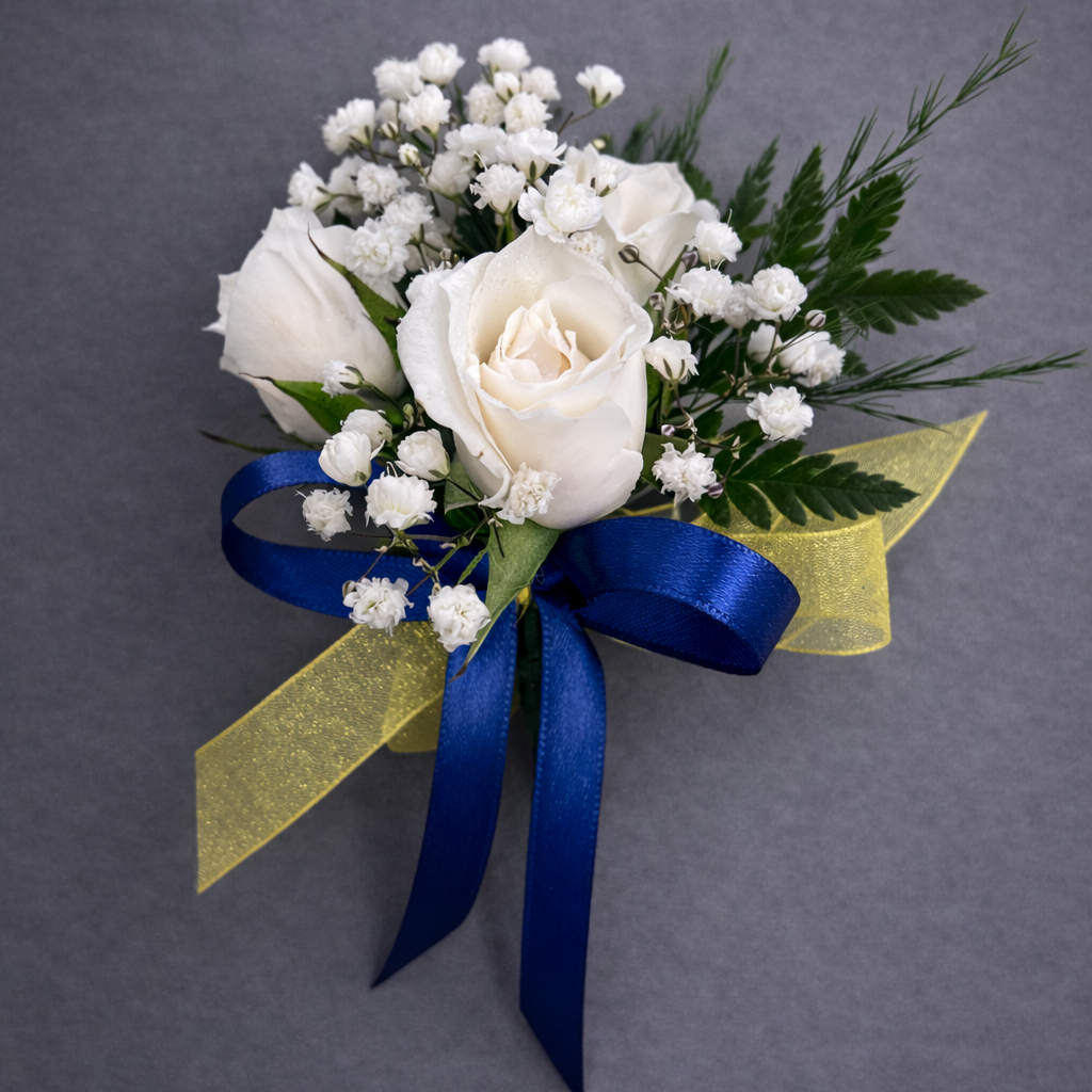 White Rose Boutonniere