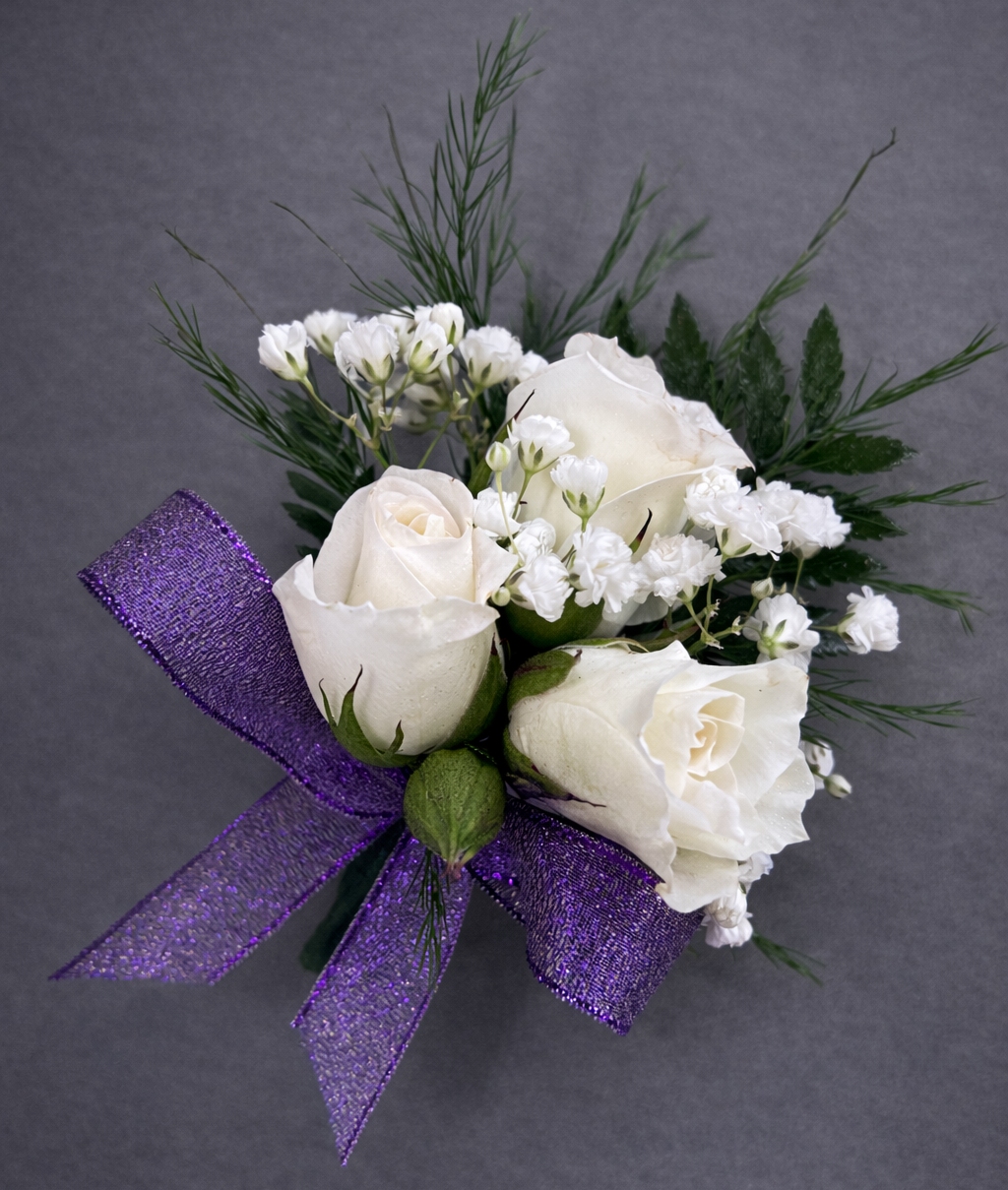 White Rose Boutonniere