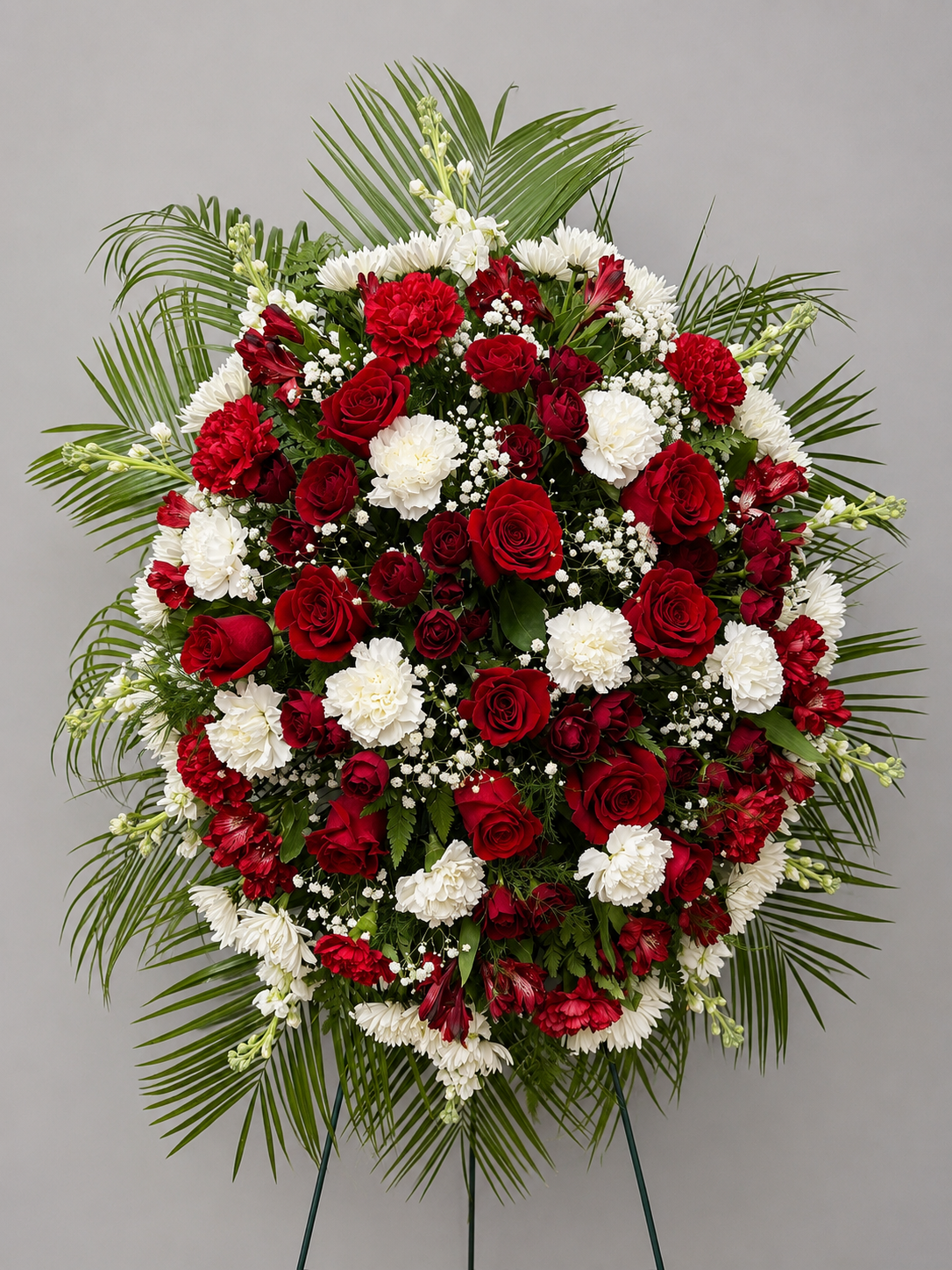 Crimson Tribute Standing Spray