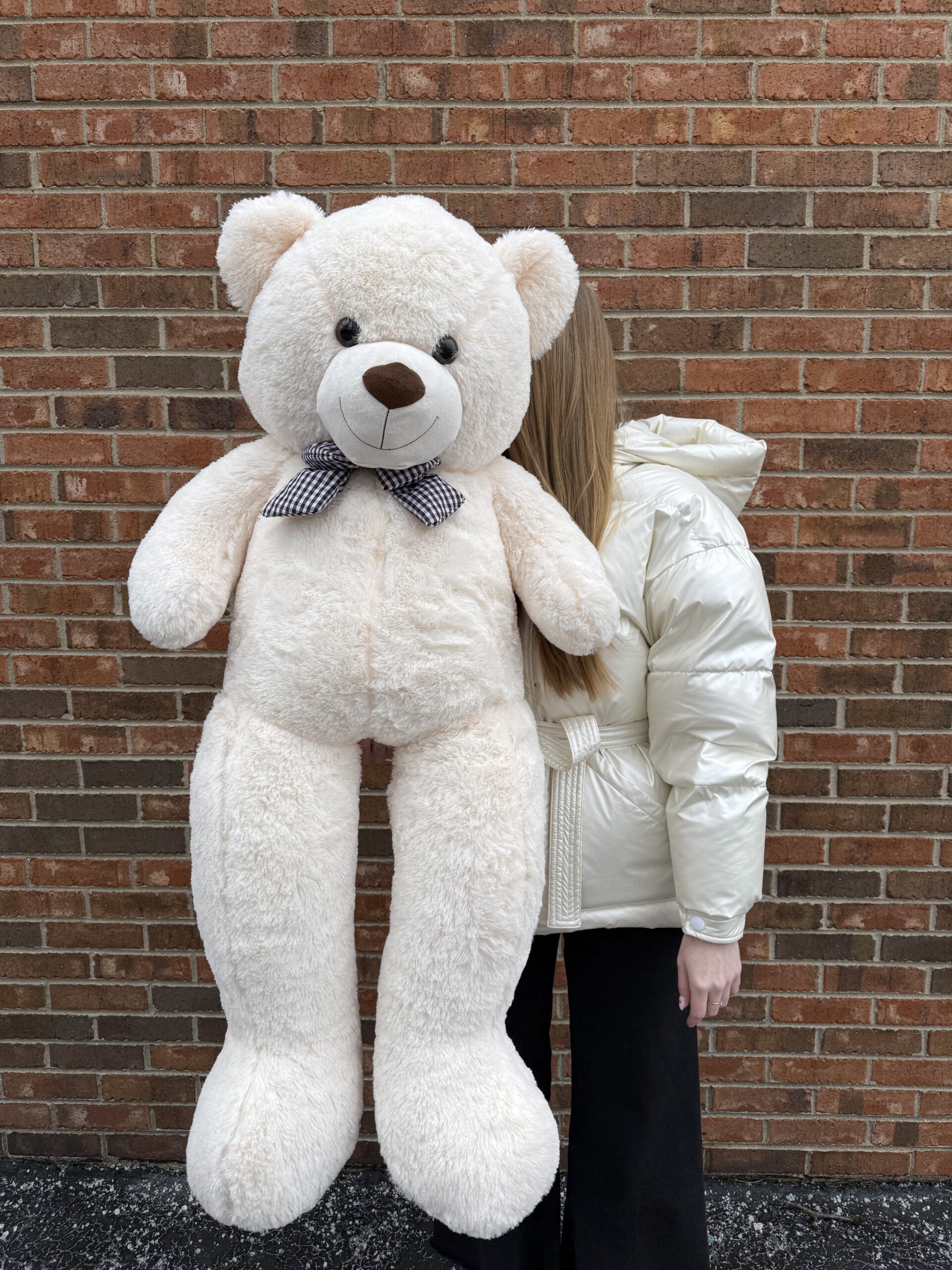 White Teddy Bear 51″ | Large Plush Teddy Bear Gift