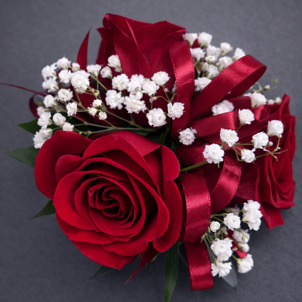 Red Rose Corsage