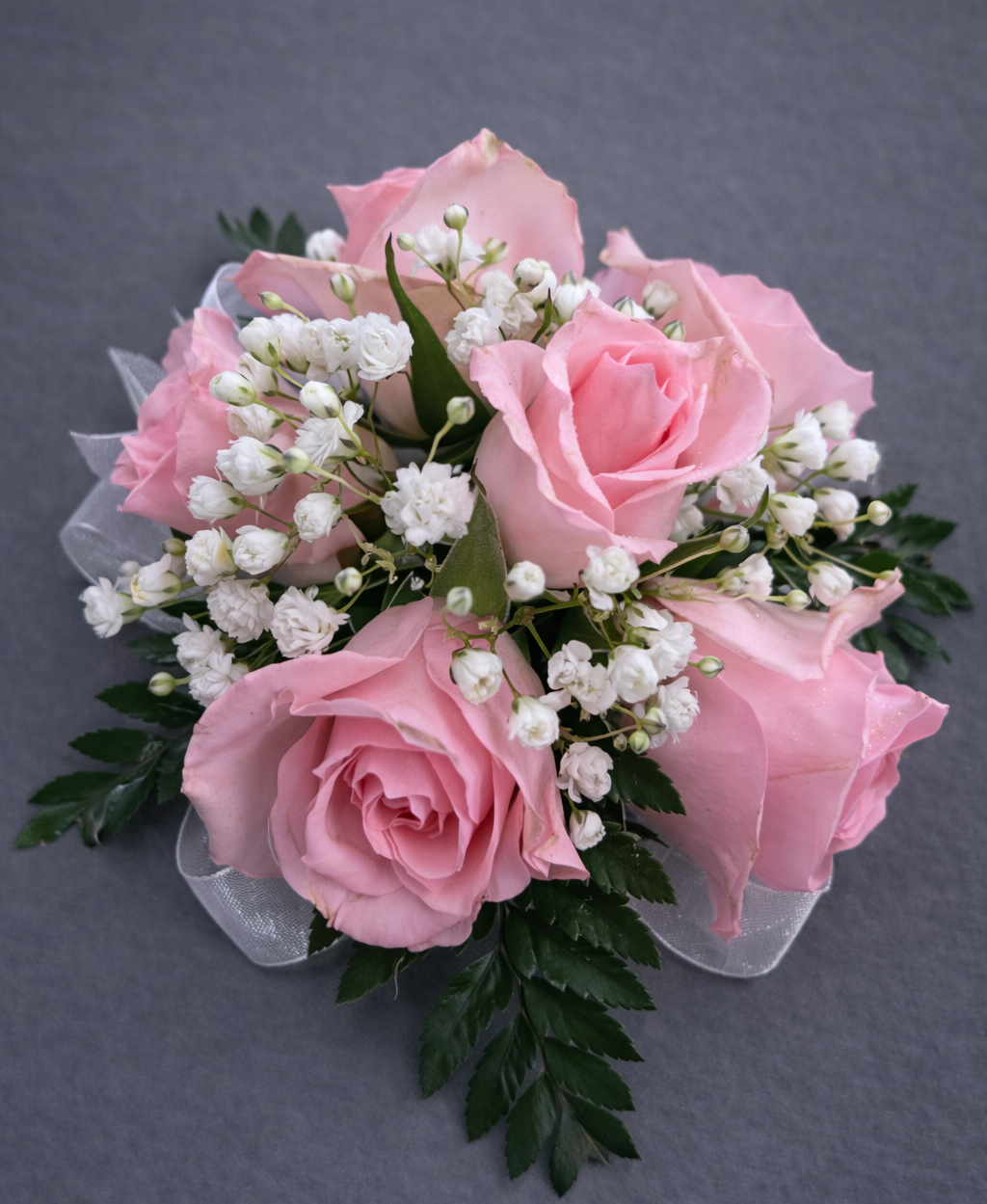 Pink Rose Corsage