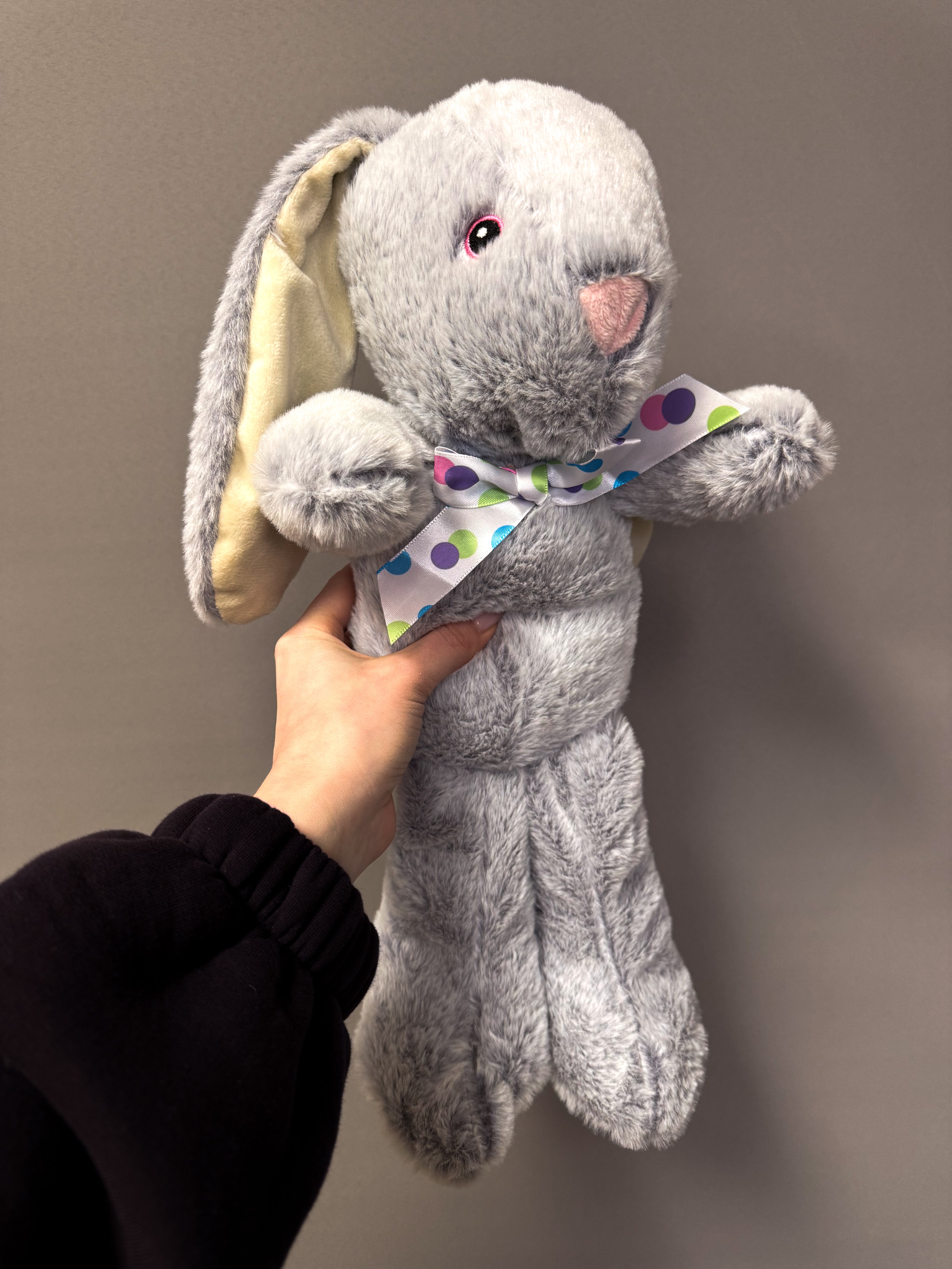 Gray Plush Bunny Rabbit