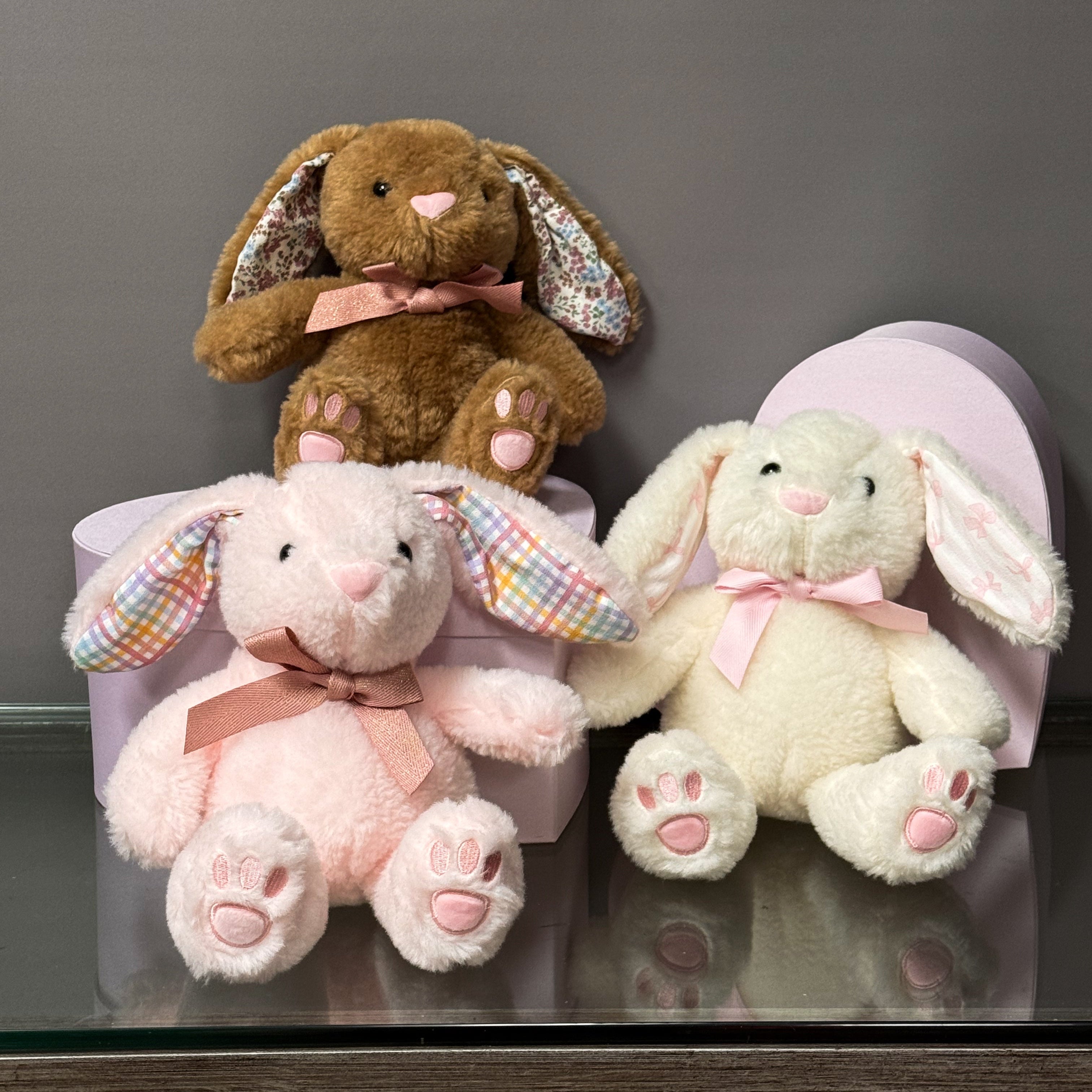 Plush Bunny with Bow