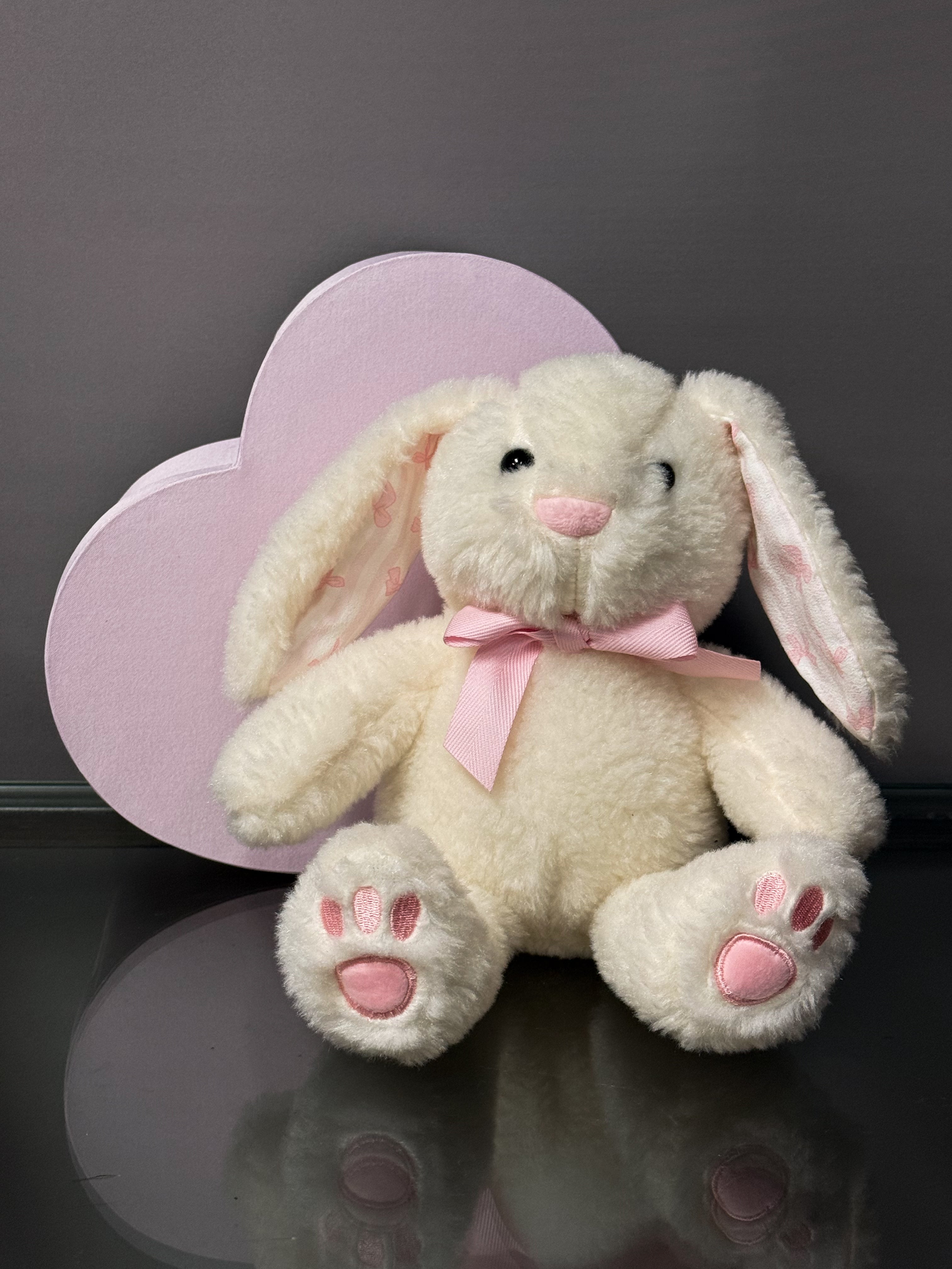 Plush Bunny with Bow