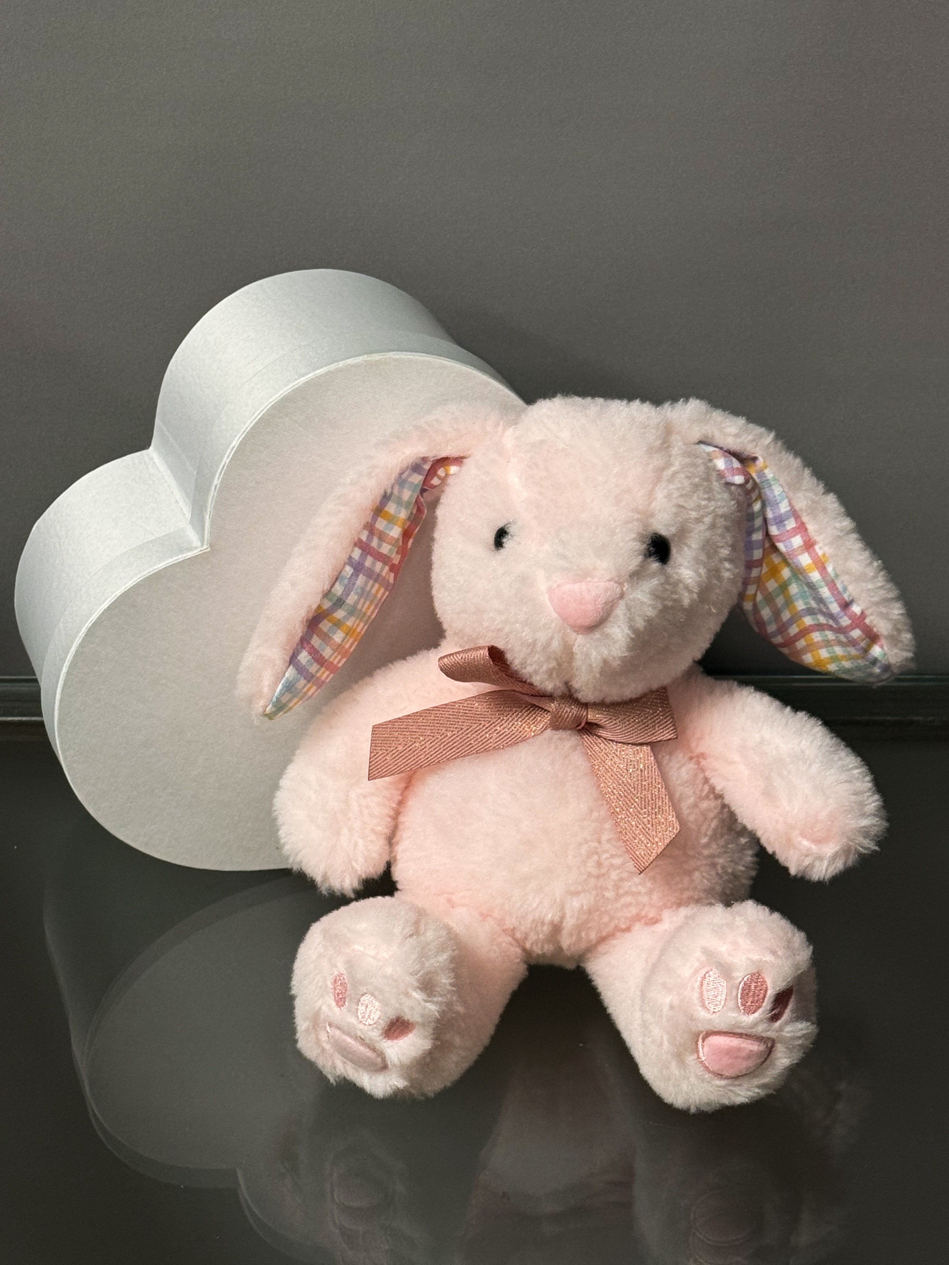 Plush Bunny with Bow